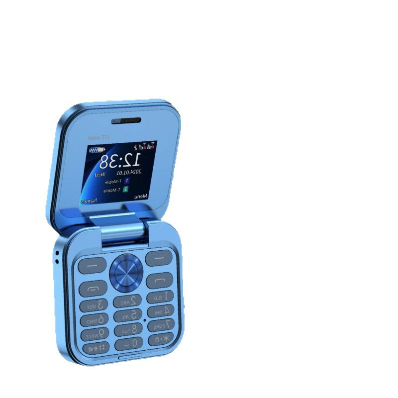 i17 Pro qatlanan düyməli telefon, iki SIM kartlı