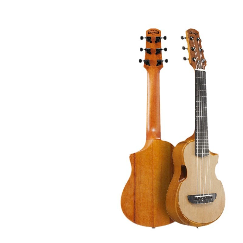Ibanez Classic — компактная нейлоновая гитара для путешествий.