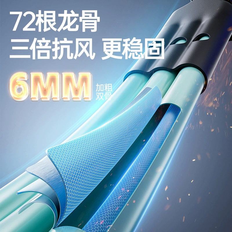 Automatic handheld big umbrella, fully automatic, custom-made