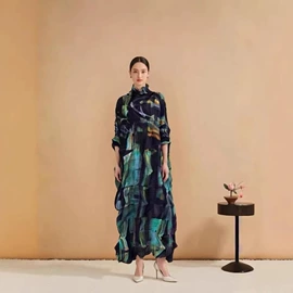 大码连衣裙;蕾丝衫雪纺衫;女式针织衫