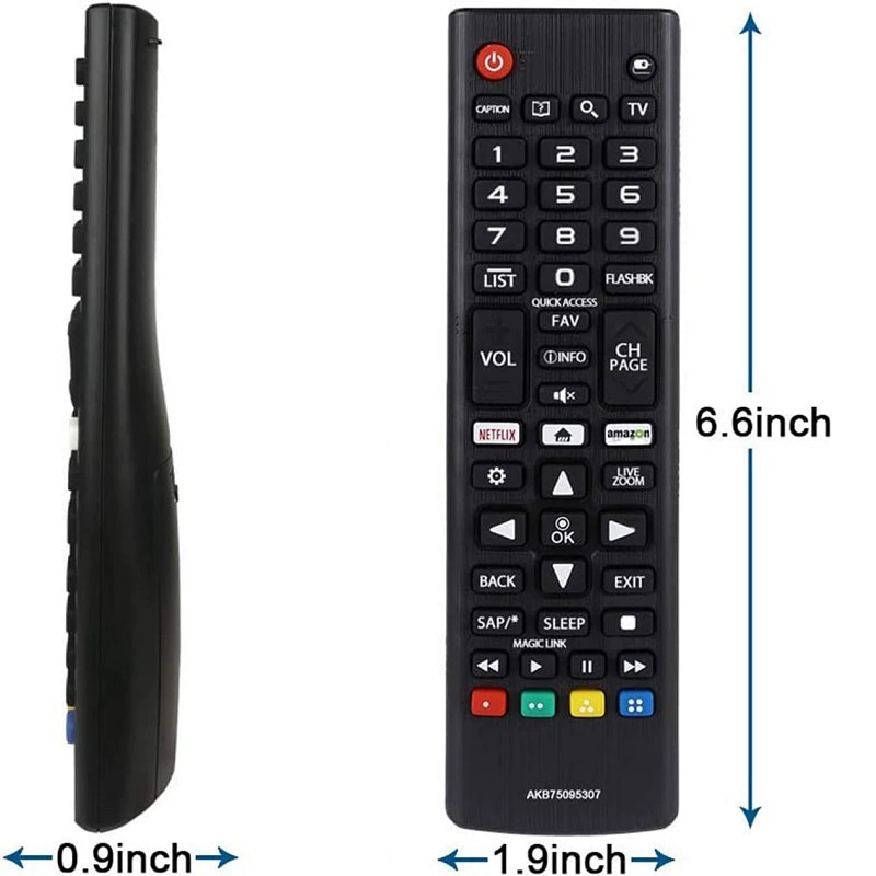 AKB75095307 is suitable for LG smart LCD TV remote control e -commerce explosion models!Guarantee quality!