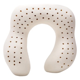 Thailand neck protection latex U-shaped pillow brand factory e-commerce live high-quality supply can be a generation of hair to provide brand