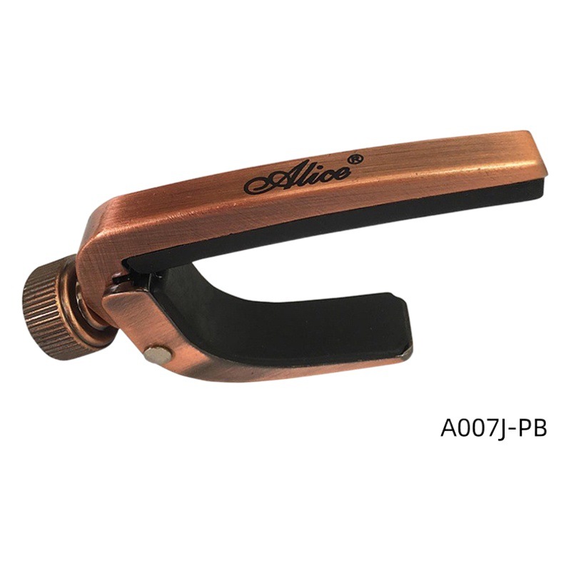 Selección mundial A007J Alice guitarra acústica guitarra eléctrica capo clip de transferencia de metal