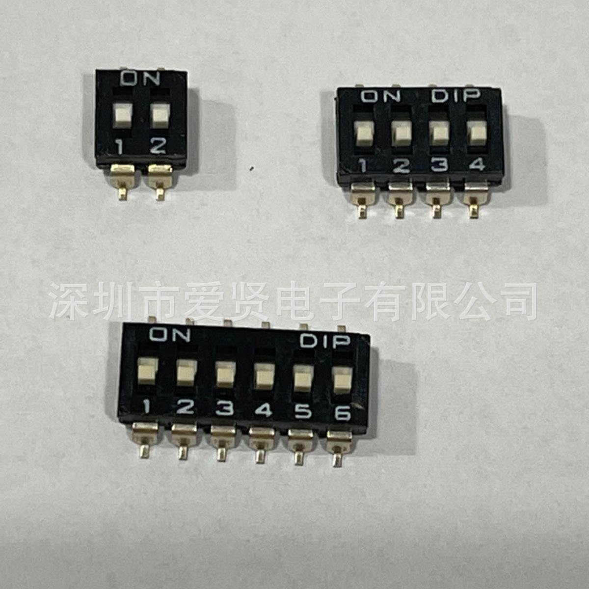 现货供应台湾圆达正品DM系列拨码开关/拨动开关