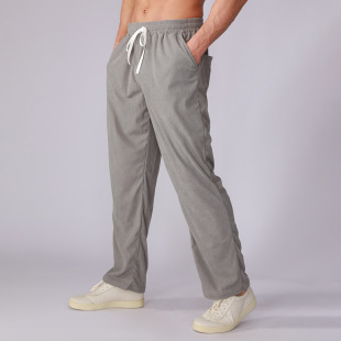 Cross-border Sports Casual Trousers Men's Corduroy Breathable Thin Outdoor Jogging Trousers Home Comfortable Trousers