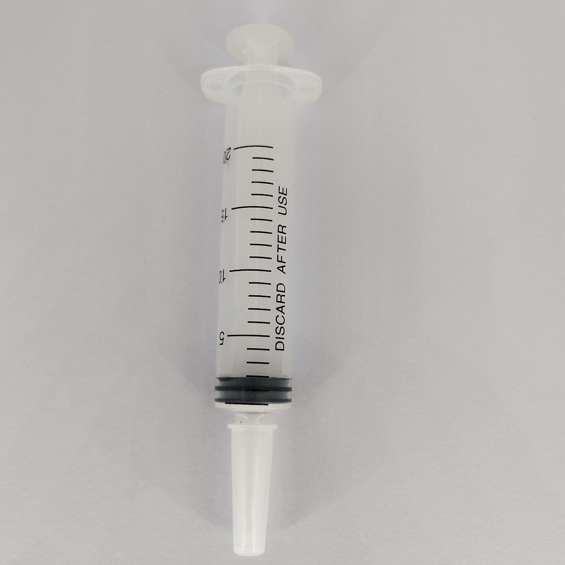 Comercio exterior al por mayor 1-500ml jeringa de plástico desechable boca recta con aguja jeringa animal