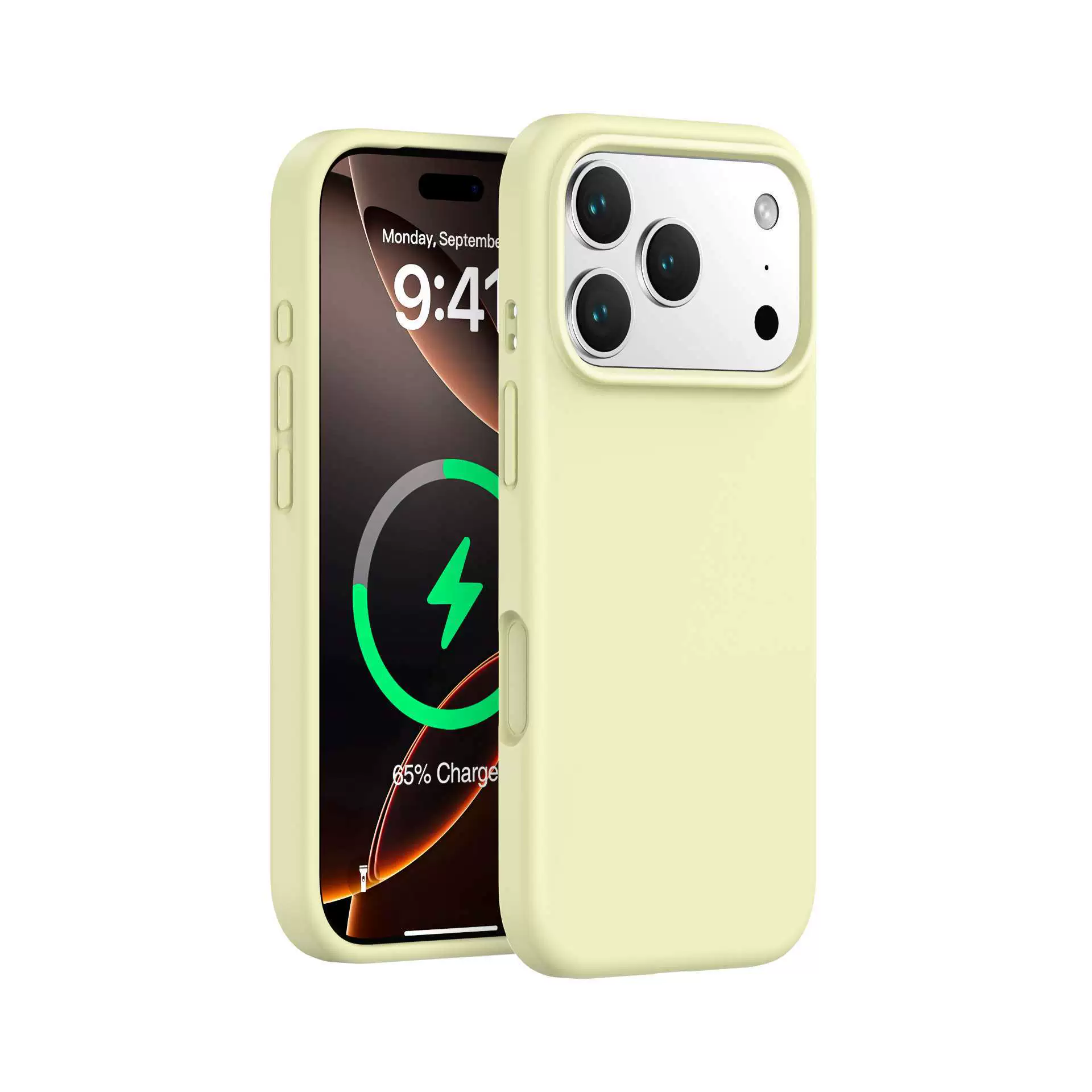 Силиконовый чехол, совместимый с Apple, для iPhone 17, защитный чехол