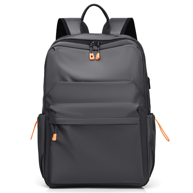 New Cross-border Business-style Backpack, Simple Commuter School Bag, Casual Large-capacity For Men, Wholesale_voghion.com