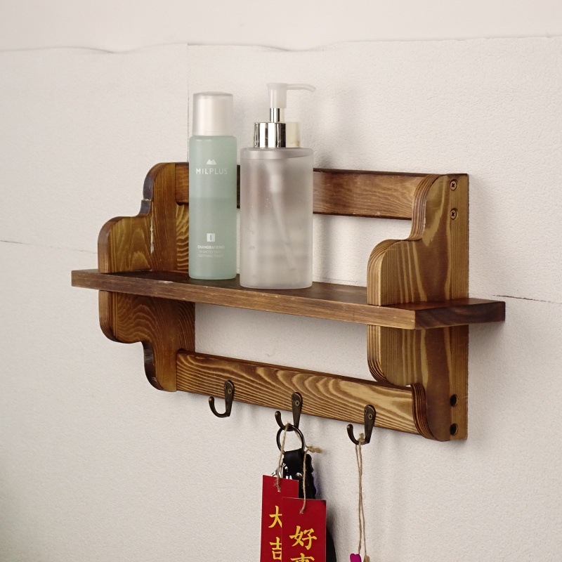 Gancho para ropa de madera maciza Gancho para ropa de pared Gancho para ropa