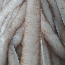 仿獭兔毛毛条帽子冬季服饰装饰手DIY彩色演出舞蹈服辅料毛边