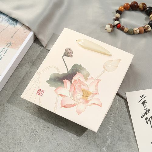 New product creative Chinese style gift bag antique style jewelry ring earrings earrings packaging handbag supply wholesale