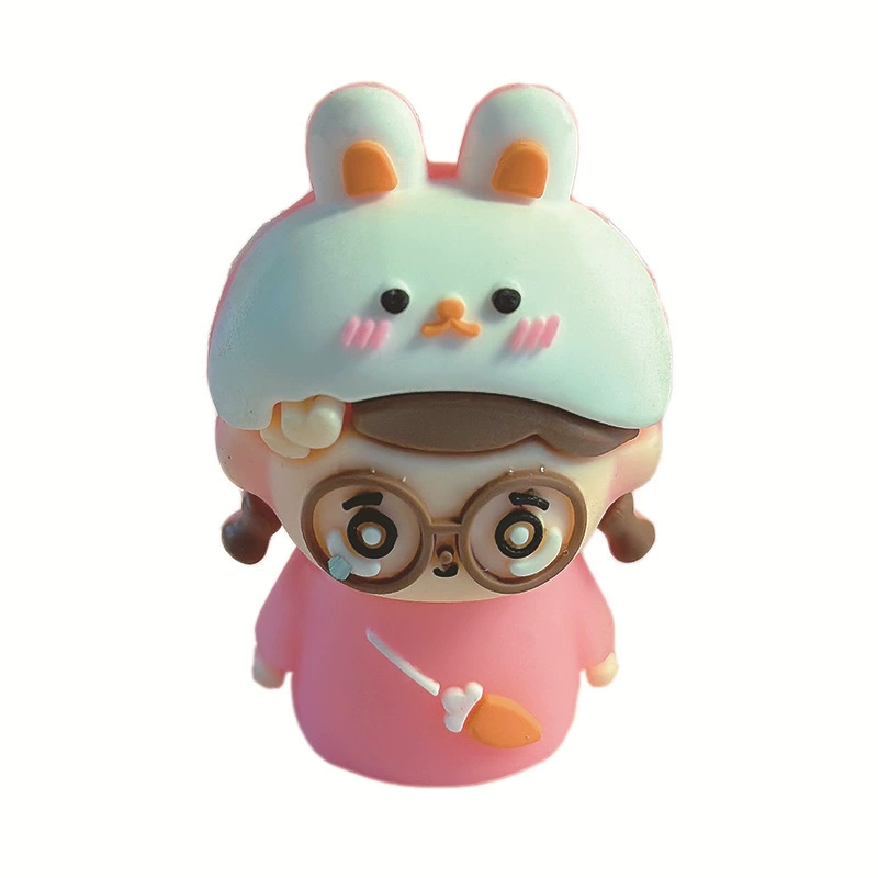 Cartoon silicone children's handheld sharpener