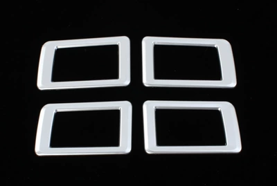 handle interior trim stickers | Şüşə kənarı xromları/moldingləri - rear-upper-air-outlet-4-asian-silver