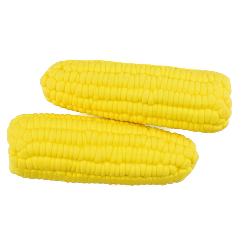 라텍스 옥수수 (11*3.5cm, 30g, 내장 사운드)