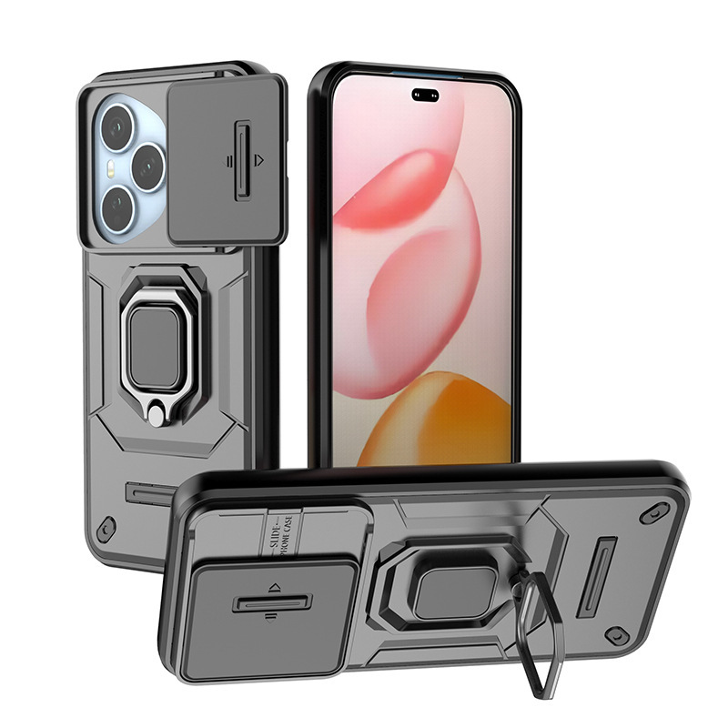 Suitable for Huawei Honor 400Pro Battle Bear Mobile Phone Case Push Window Bracket Honor 400 Anti-Fall 200 Protective Cover Suitable for Huawei Honor 400Pro Battle Bear Mobile Phone Case Push Window Bracket Honor 400 Anti-Fall 200 Protective Cover