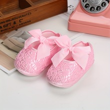 春秋公主婴儿鞋软底0-12月女宝宝网鞋单透气婴幼儿学步地板袜子鞋