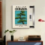 竖款日式okinawa电闸装饰画