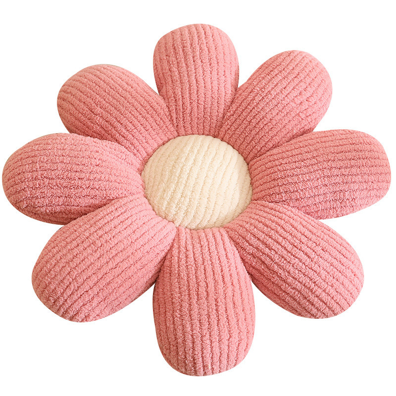 Pequeña margarita flores almohada futón cojín juguetes de peluche muñeca cama cama gran cojín de ventana cojín
