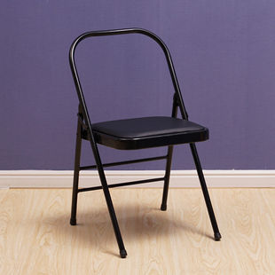 Thickened Yoga Chair Iyengar Assistive Yoga Chair Pu Surface Yoga Chair Auxiliary Chair Folding Chair Factory Wholesale