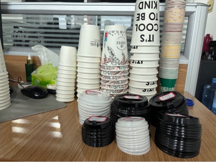 Disposable Coffee Cups with Lids