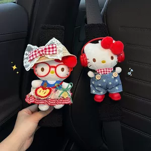 Hello Kitty Avtomobil Kəməri Çiyin Pedi, Şirin, Aşınmaya Davamlı, Qadınlar üçün