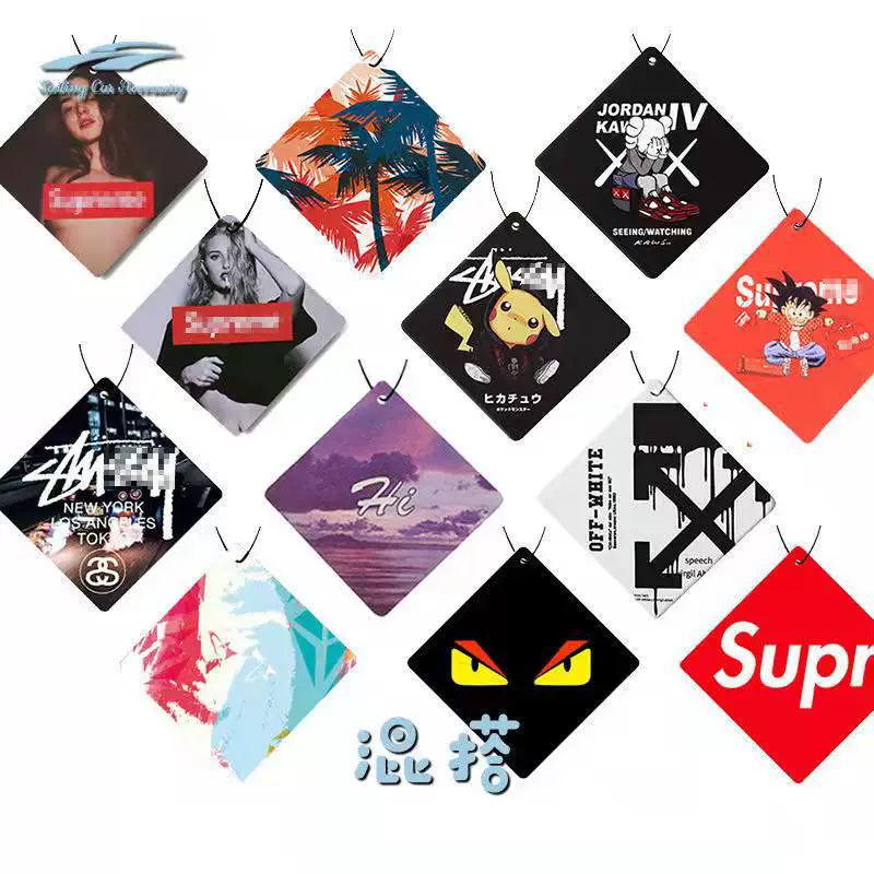 Car Air Freshener Card, Light Long-Lasting Aroma, Aromatherapy Perfumed Cards (Multiple Scents)