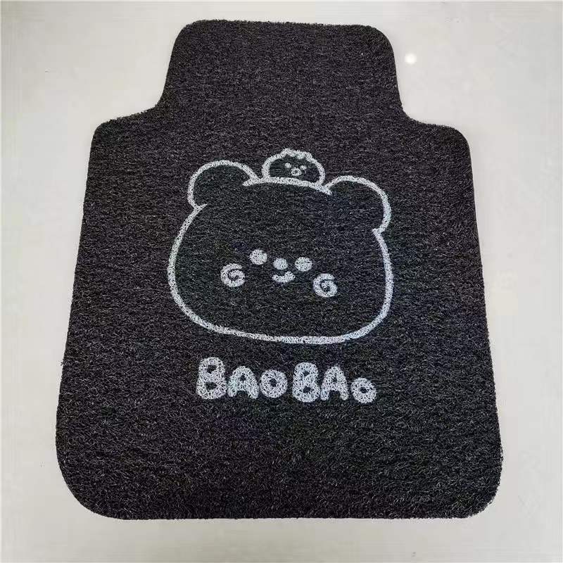 Universal Foot Pad, Universal Car Anti-Slip Wire - smiling-bear-front-1-pc