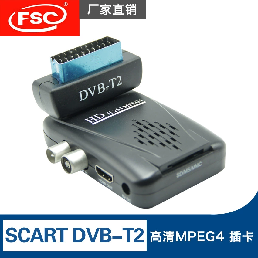 Производитель напрямую поставляет высоко-definition MPEG4 карту Scart DVB-T2
