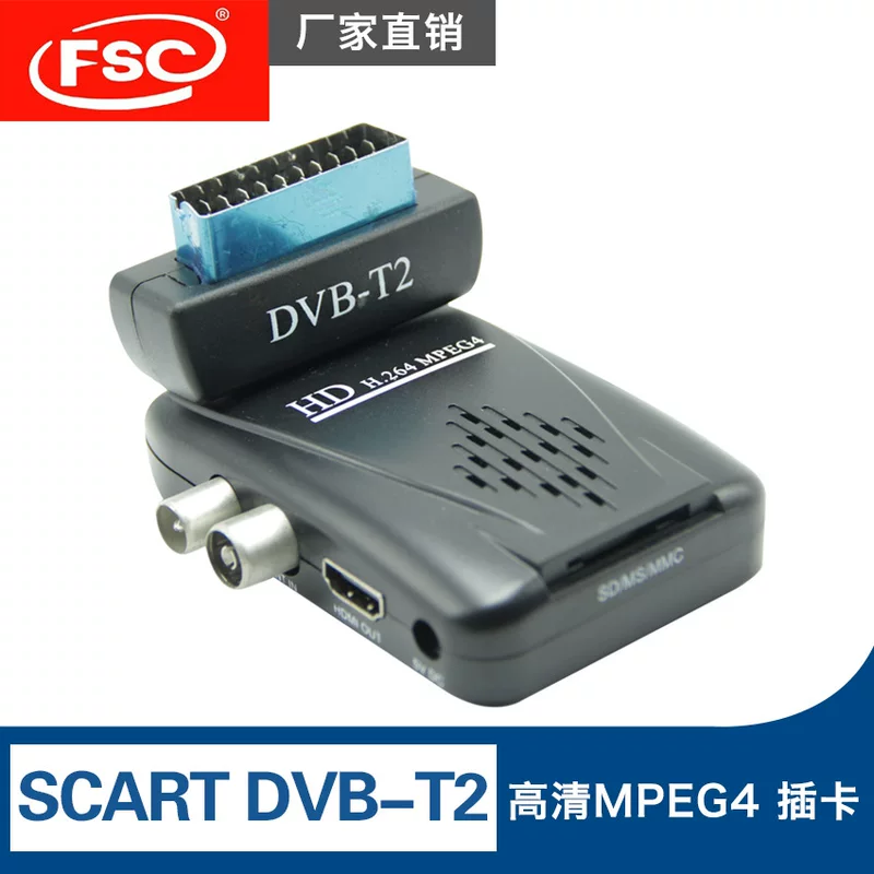 Производитель напрямую поставляет высоко-definition MPEG4 карту Scart DVB-T2
