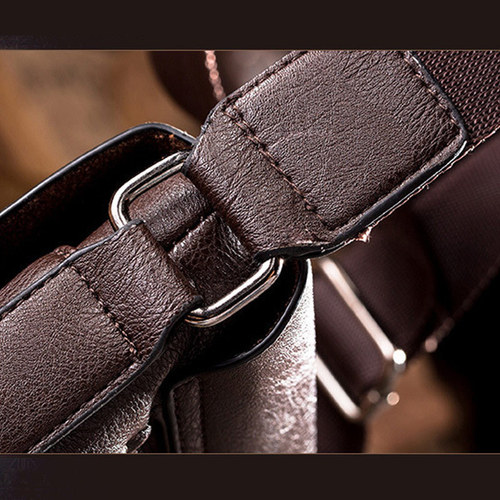 Men's briefcase crossbody bag, business soft leather men's bag, casual backpack, diagonal shoulder bag, vertical shoulder hanger bag