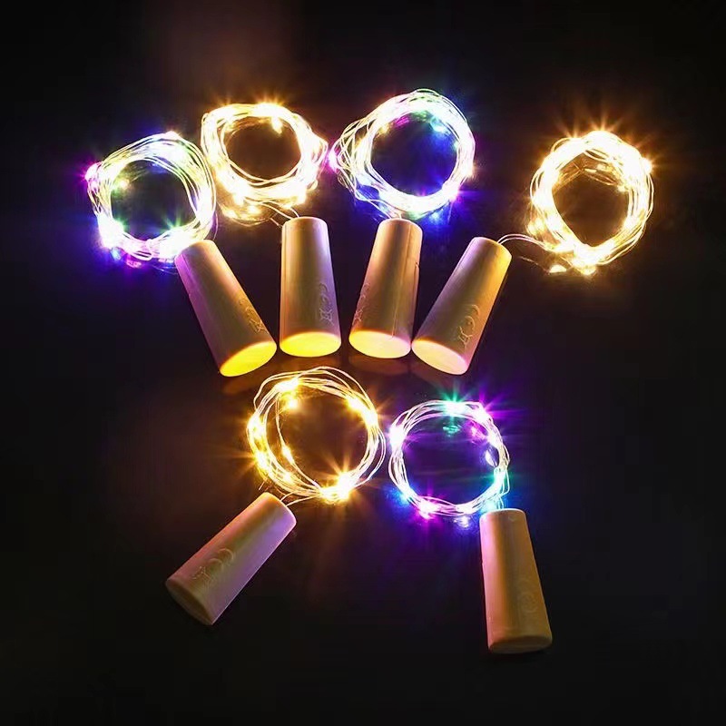 Multifunctional flashing bottle stopper light