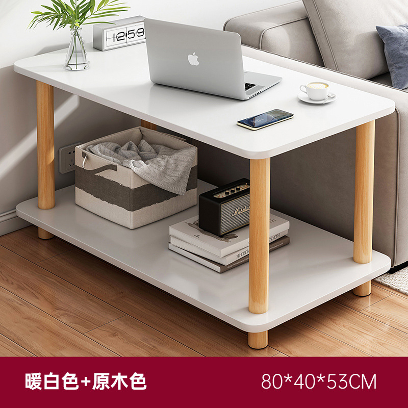 Doble capa sofá lateral varios luz sala de estar de lujo Casa balcón pequeña mesa cuadrada pequeño apartamento dormitorio italiano estante de almacenamiento de noche