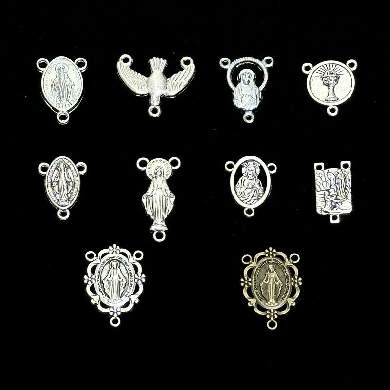 Vintage Bird Connector DIY Jewelry Zinc Alloy Die Casting Necklace Bracelet Pendant Three Hole Link Accessories