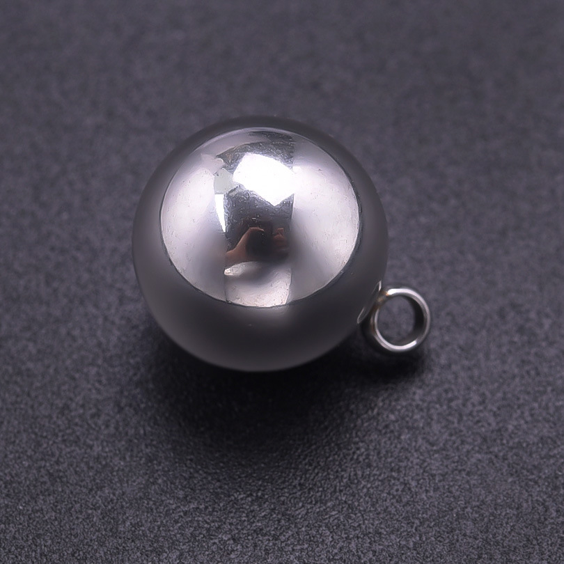 2g Weight Pendant Jewelry Making Type Diameter 10mm, Diameter 6 mm, Diameter 8mm Jewelry Making Size 18K Gold Plated Plating Material DIY Jewelry Accessories Classification 1 Piece Quantity 304 Stainless Steel Material Round Pattern Simple Style Style 1 Piece Diameter 10mm Diameter 6 Mm Diameter 8mm 304 Stainless Steel 18K Gold Plated Round Pendant 18