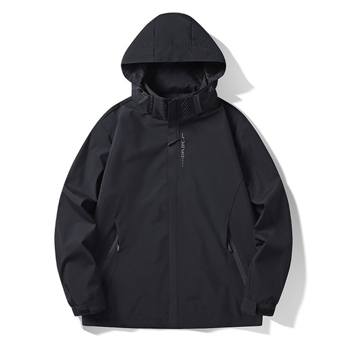 Jacket Men's 2024 Spring and Autumn Workwear Outdoor Jacket Men's Windproof Waterproof Work Clothes Sports Jacket Women
