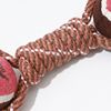 Tennis knot Christmas dog toy training interactive bite cotton rope double ball dual ball knot grinding dog toys spot