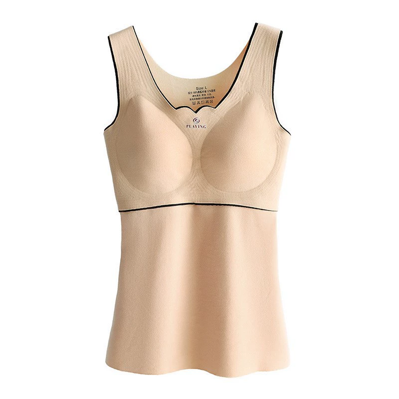 Утепленный жилет из бархата, нижнее белье, slim fit