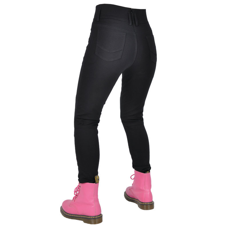 VOLERO pantalones de montar a caballo de la motocicleta de las mujeres de cuatro estaciones Caballero femenino Delgado resistente a la caída de equipo de protección Kevlar pantalones resistentes al desgaste