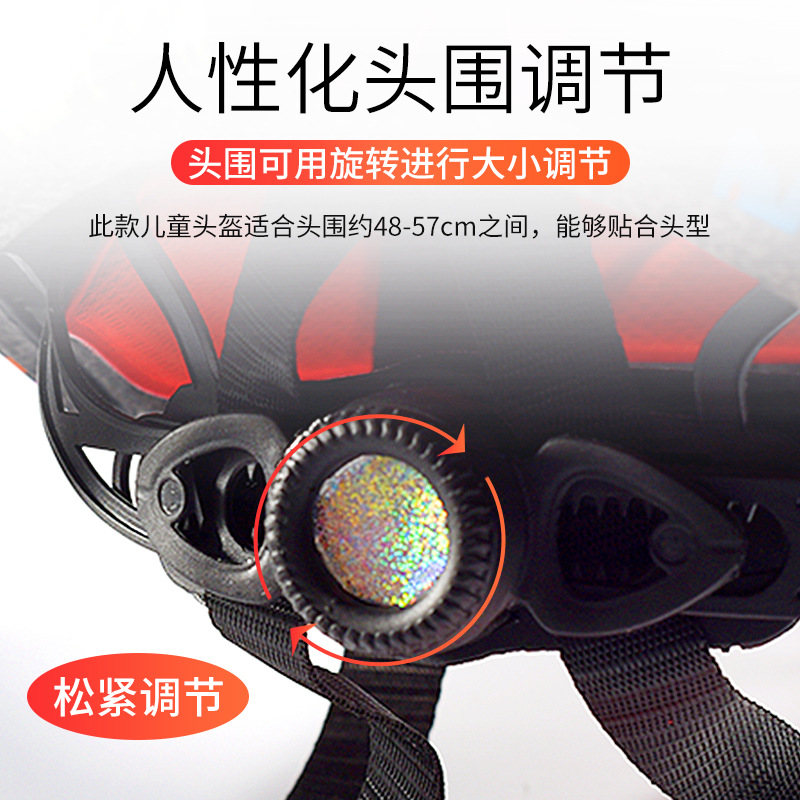 De los niños completo Cascos CE Niñas Bicicletas equilibrio scooter patinaje Cascos con luces traseras Ride equipo