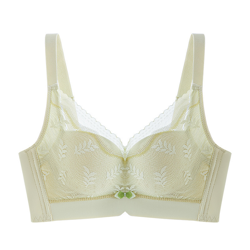 女性用夏用下着、薄型プッシュアップ、副乳縮小、たるみ防止、リフティング、通気性、空調穴カップ、調節可能なブラジャー|undefined