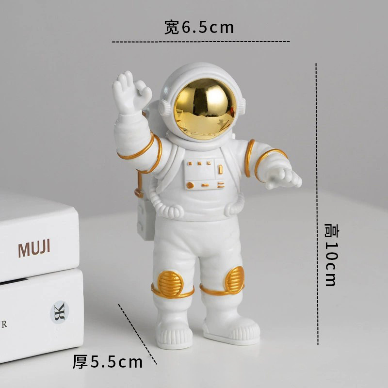 新しい宇宙飛行士の装飾品宇宙飛行士の装飾部屋の装飾デスク小さな家具工場卸売子供の日のギフト|undefined