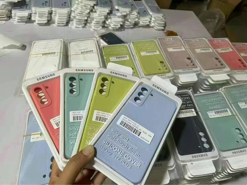 Suitable for Samsung S25Ultra Silicone Mobile Phone Case Note20 Pure Color Protective Back Case S25Fe Light and Simple