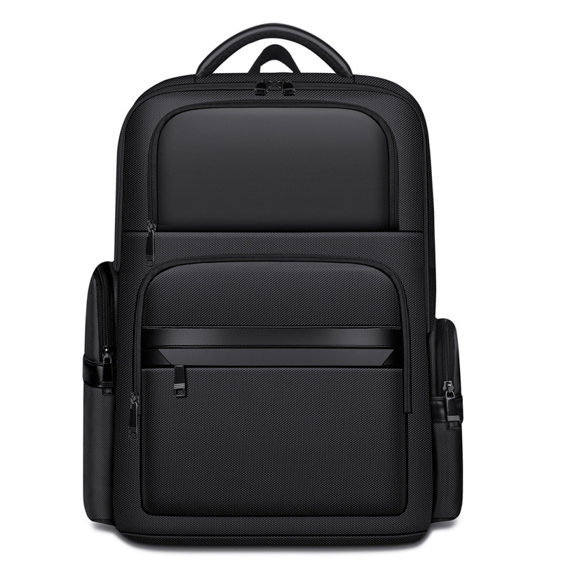 Commuter Backpack Nylon Laptop Bag Large Capacity Waterproof Men_voghion.com