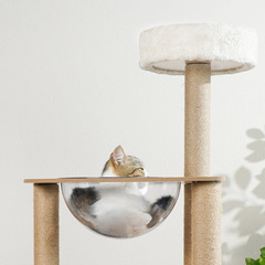 Cat tree cat bed cat house integrated cat stand space-saving cat scratching post cat perch cat villa large cat scratching board