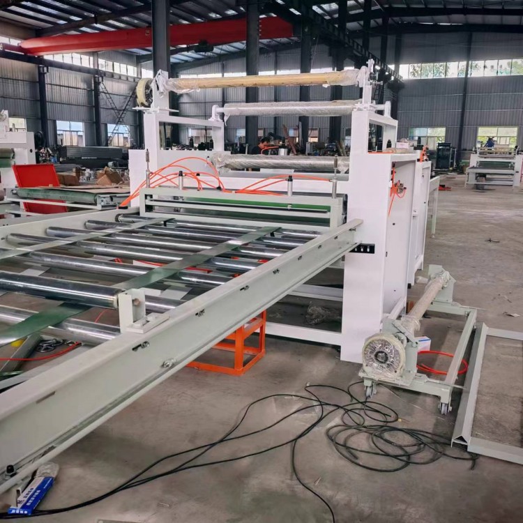 PVC家具板贴面机 免漆大板复合机生产厂家 金属面木饰板覆膜机