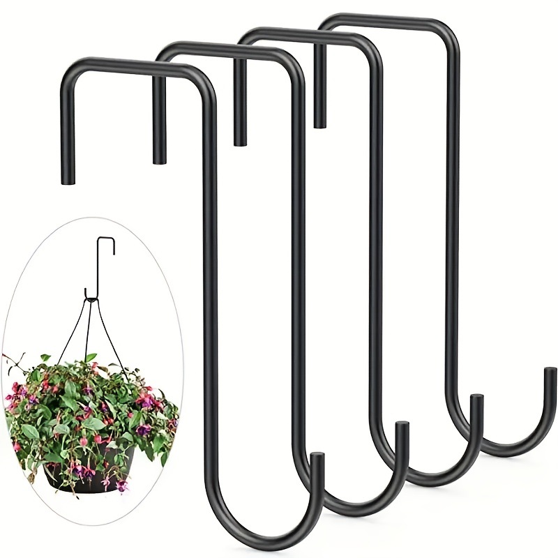 Cross-border Fence Hook Fence Groove Hook Guardrail Hook Kitchen Wrought Iron S-shaped Hanging Basket Tool Hook