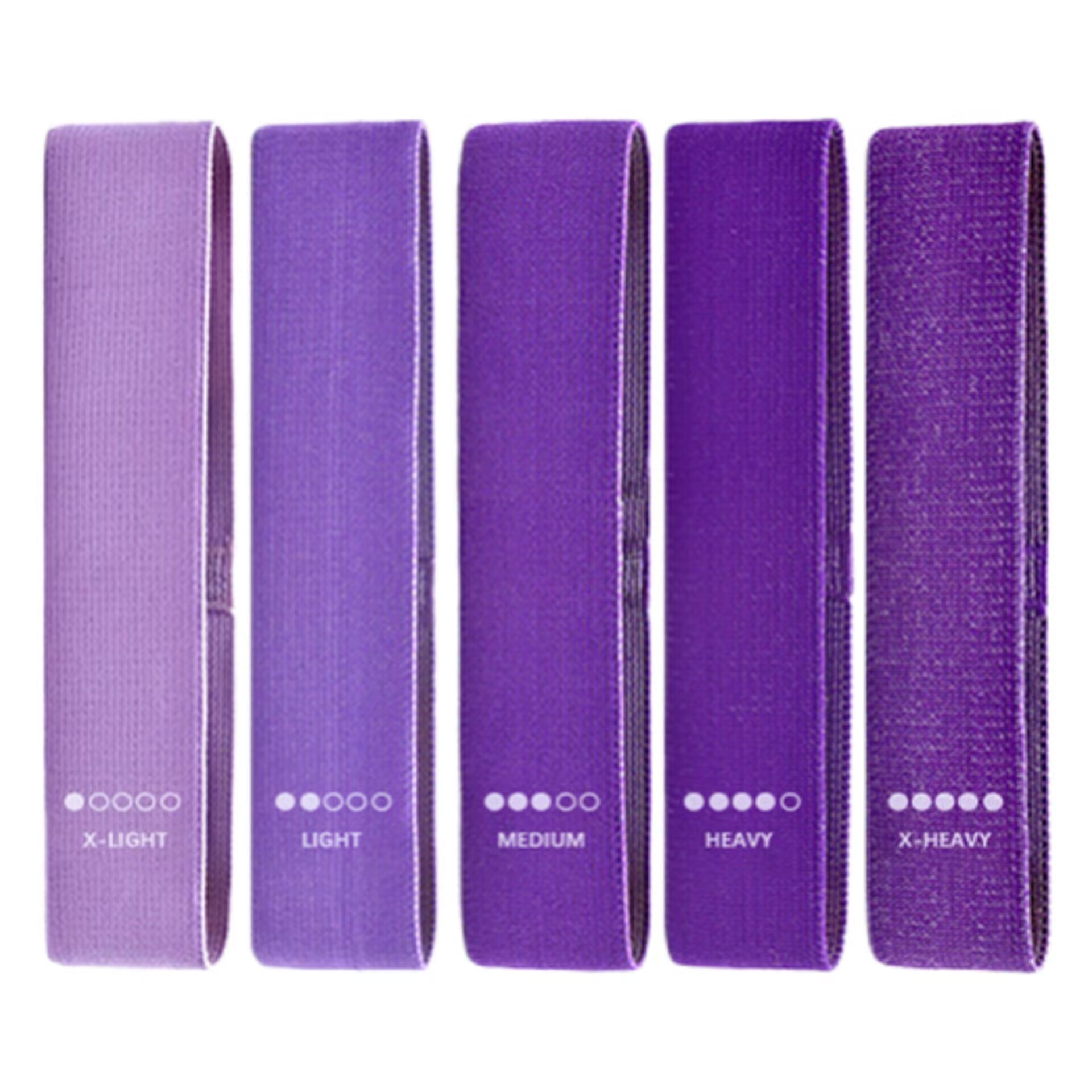 그라데이션 퍼플 5종세트 60*5.8cm (반투명백 포장)