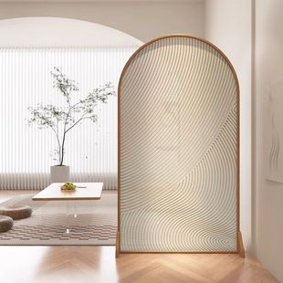Nordic Screen Partition Living Room Bedroom Blocking Home Modern Simple Entrance Solid Wood Light Luxury Mobile Screen