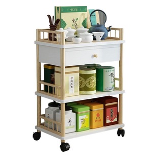Beauty Car Trolley Mobile Rack Wheeled Barber Shop Tool Car Instrument Car Medical Nail Art Rack