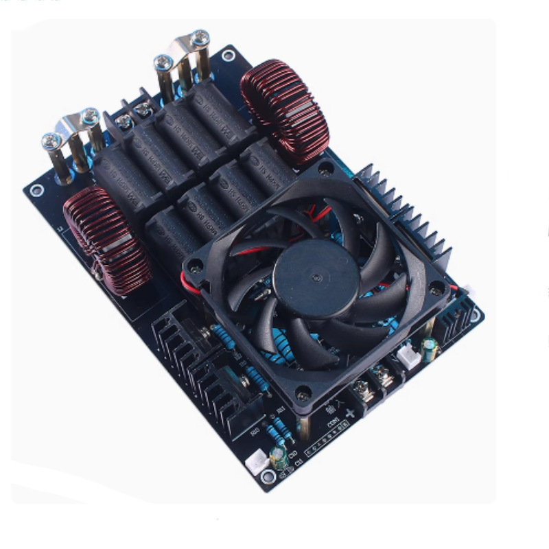 ZVS low voltage high frequency induction heating machine 1000W high power induction heating melted iron copper aluminum 12V~40V